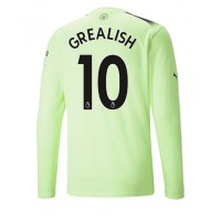 Manchester City Jack Grealish #10 Tredjetrøje 2022-23 Langærmet